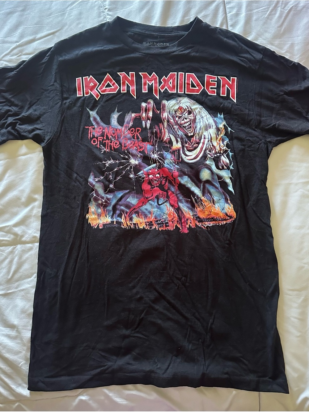 Iron Maiden Tee - The Number of the Beast Shirt Size Medium